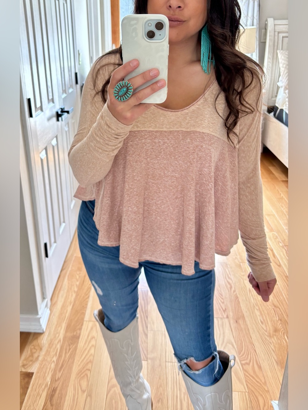 Free people oversized top